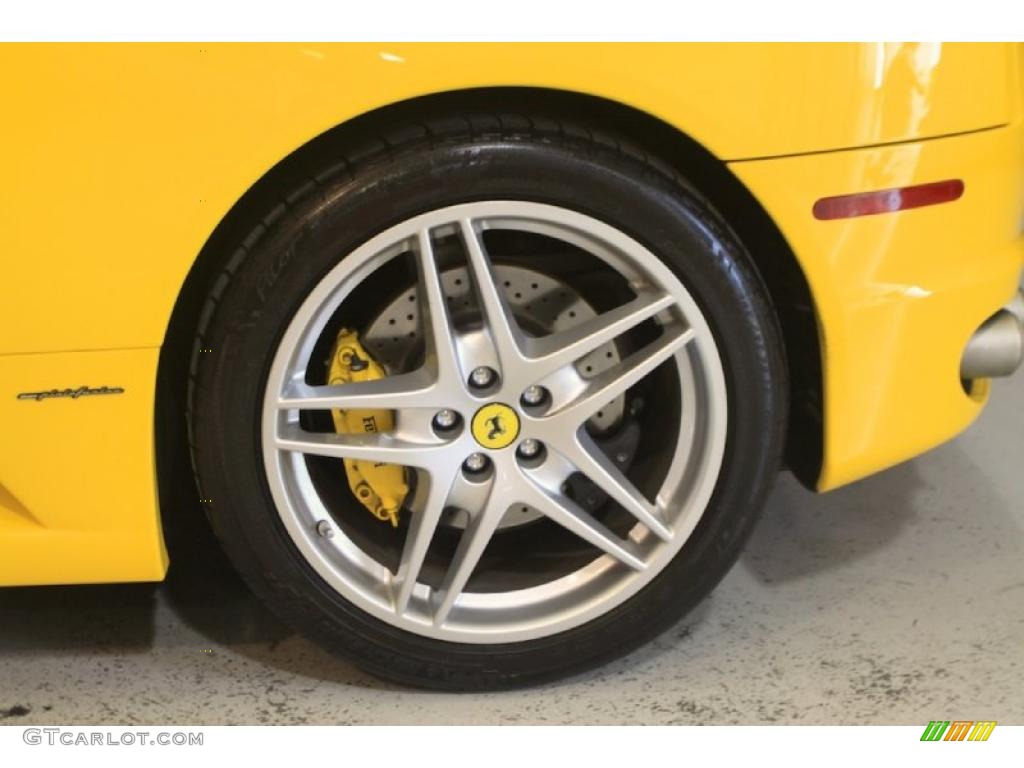 2007 F430 Coupe F1 - Giallo Modena DS (Yellow) / Nero photo #36