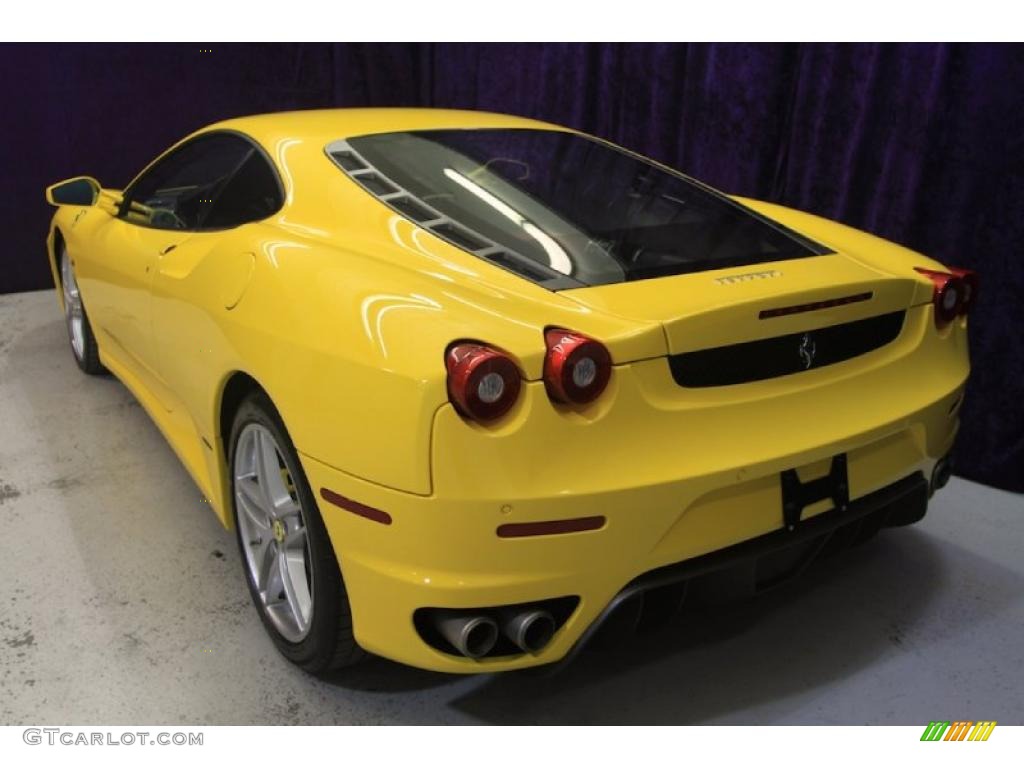 2007 F430 Coupe F1 - Giallo Modena DS (Yellow) / Nero photo #38