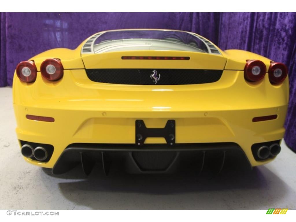 2007 F430 Coupe F1 - Giallo Modena DS (Yellow) / Nero photo #41