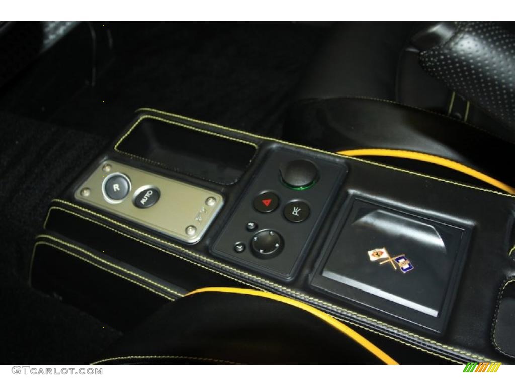 2007 F430 Coupe F1 - Giallo Modena DS (Yellow) / Nero photo #49