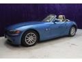 2004 Maldives Blue Metallic BMW Z4 2.5i Roadster  photo #3