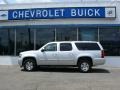 2010 Sheer Silver Metallic Chevrolet Suburban LT 4x4  photo #1