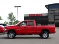 2004 Flame Red Dodge Ram 2500 SLT Quad Cab 4x4  photo #1