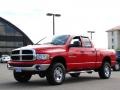 2004 Flame Red Dodge Ram 2500 SLT Quad Cab 4x4  photo #10