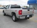 2008 Silver Birch Metallic Chevrolet Silverado 1500 Z71 Extended Cab 4x4  photo #3