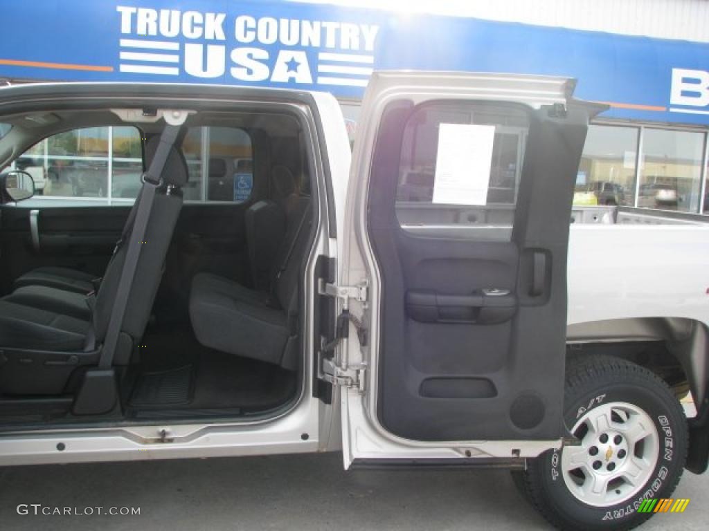 2008 Silverado 1500 Z71 Extended Cab 4x4 - Silver Birch Metallic / Dark Titanium photo #5