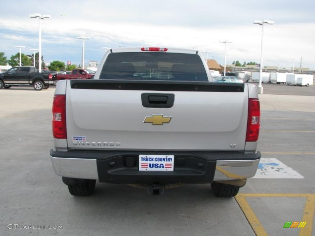 2008 Silverado 1500 Z71 Extended Cab 4x4 - Silver Birch Metallic / Dark Titanium photo #20