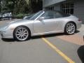 2008 Arctic Silver Metallic Porsche 911 Carrera S Cabriolet  photo #4