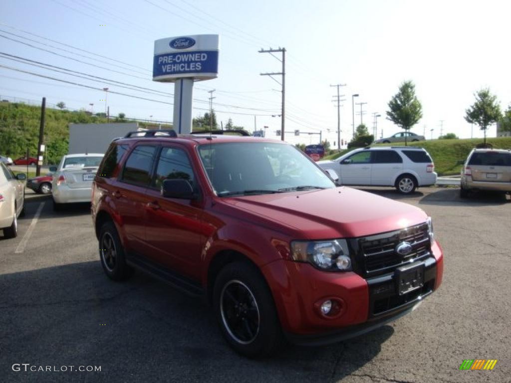 2009 Escape XLT Sport V6 - Torch Red / Charcoal photo #1