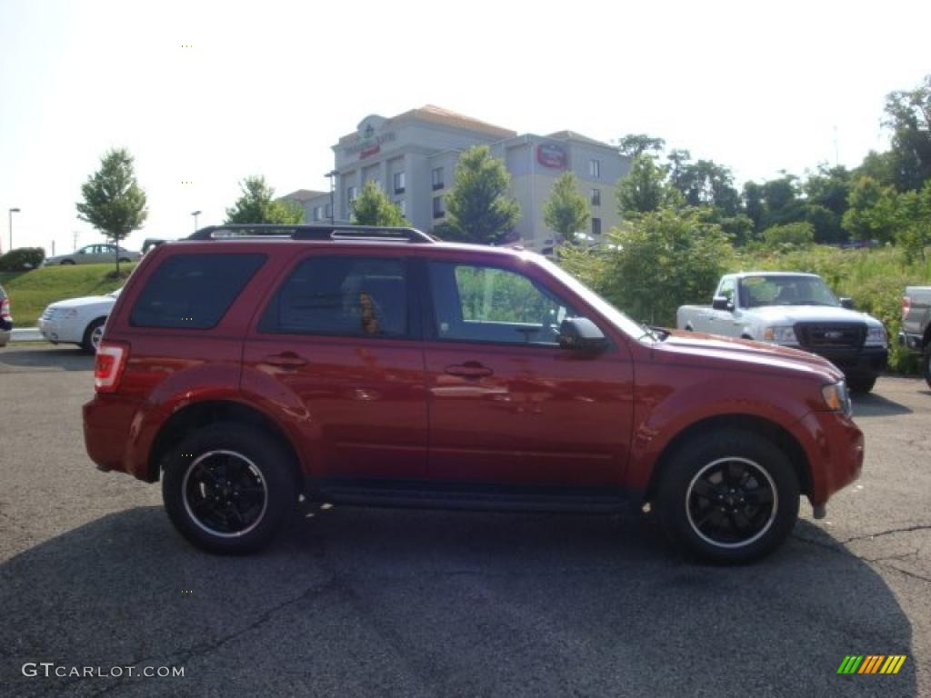 2009 Escape XLT Sport V6 - Torch Red / Charcoal photo #2