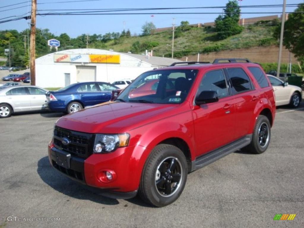 2009 Escape XLT Sport V6 - Torch Red / Charcoal photo #10