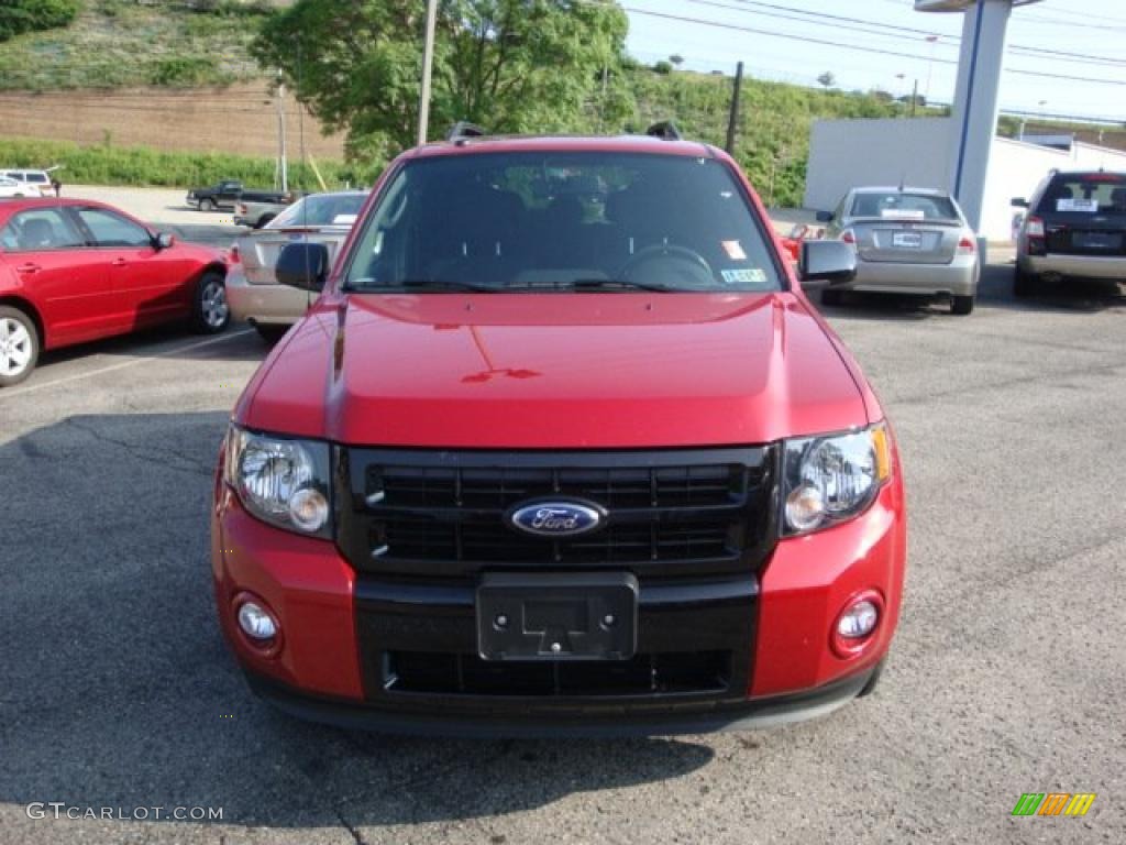 2009 Escape XLT Sport V6 - Torch Red / Charcoal photo #11