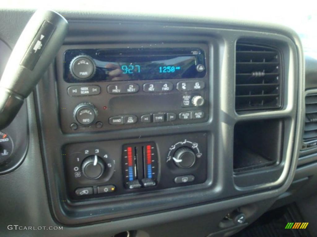 2006 Silverado 1500 LS Extended Cab 4x4 - Black / Medium Gray photo #9