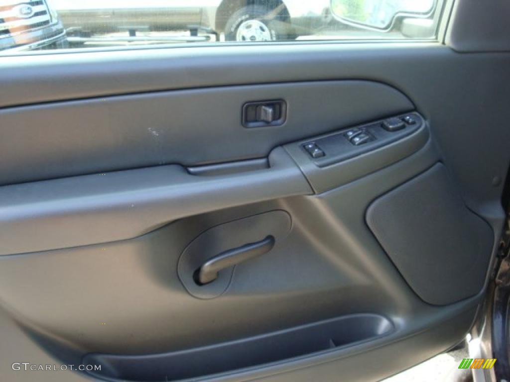 2006 Silverado 1500 LS Extended Cab 4x4 - Black / Medium Gray photo #14