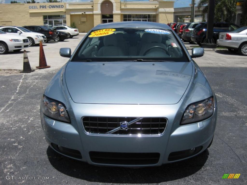 2006 C70 T5 Convertible - Celestial Blue Metallic / Calcite Cream photo #8