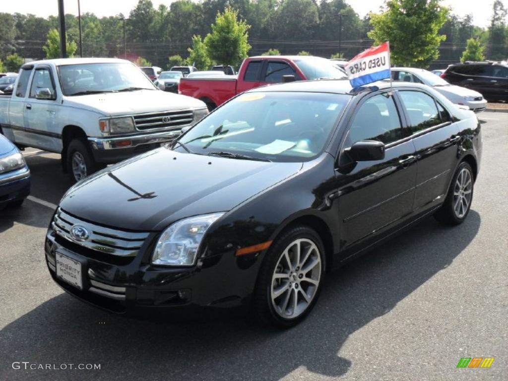 2009 Tuxedo Black Metallic Ford Fusion Se 31964387