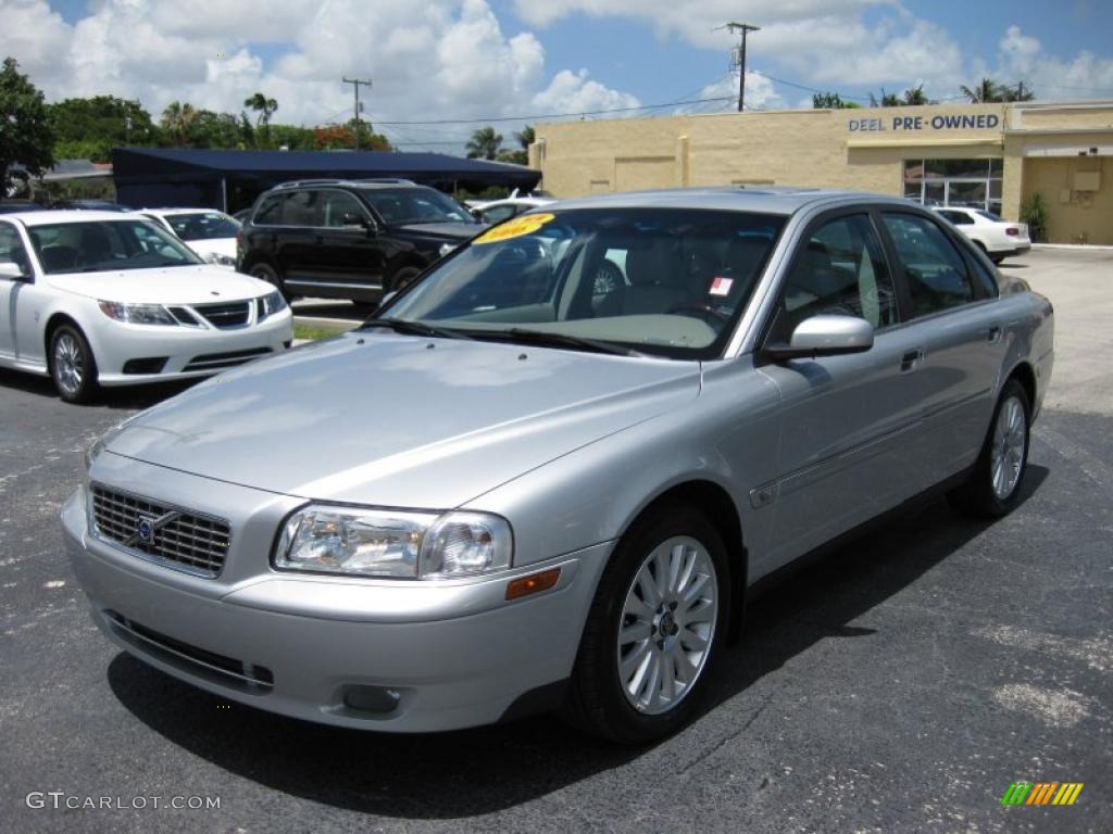 2006 S80 2.5T - Silver Metallic / Beige photo #7