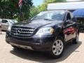 Obsidian Black Metallic 2007 Mercedes-Benz ML 350 4Matic