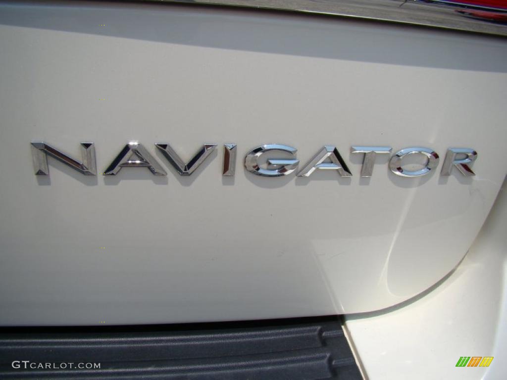 2007 Navigator L Ultimate 4x4 - White Chocolate Tri-Coat / Camel/Sand photo #49