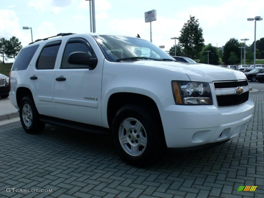 2007 Tahoe LS - Summit White / Dark Titanium/Light Titanium photo #7