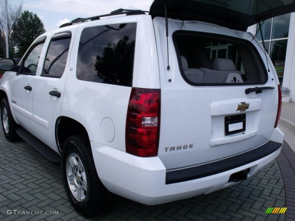 2007 Tahoe LS - Summit White / Dark Titanium/Light Titanium photo #15