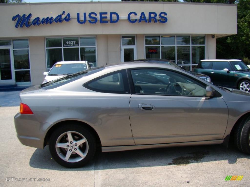 2003 RSX Type S Sports Coupe - Desert Silver Metallic / Titanium photo #31