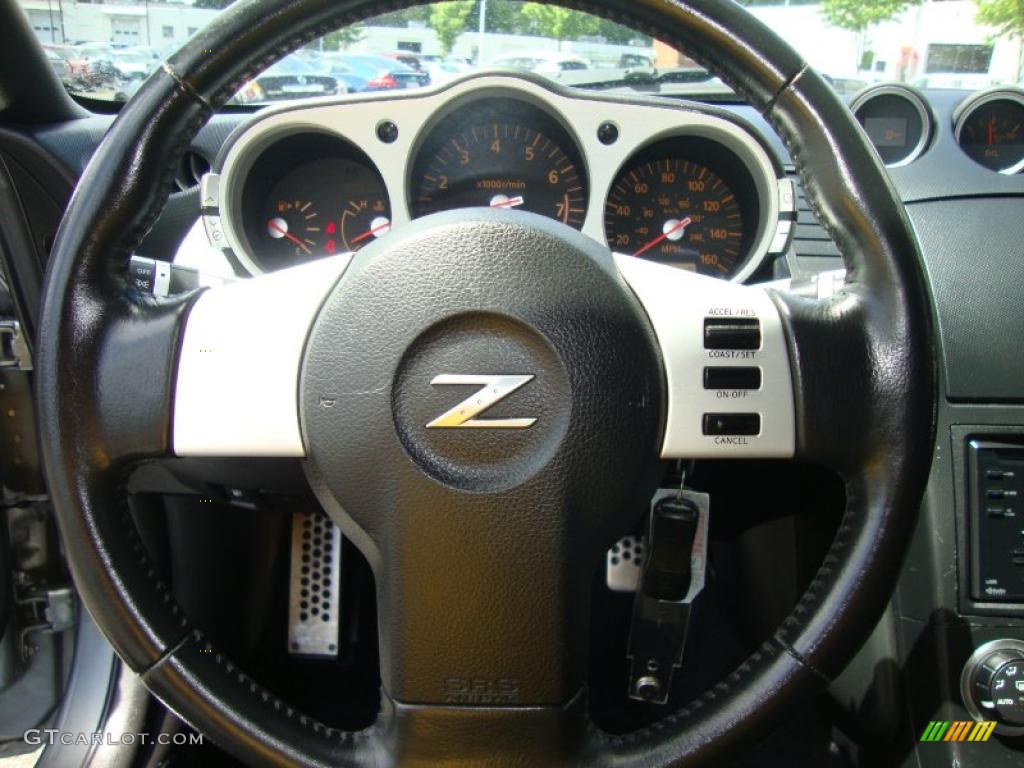 2005 350Z Touring Coupe - Silverstone Metallic / Charcoal photo #31