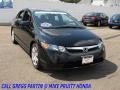 Nighthawk Black Pearl - Civic LX Sedan Photo No. 5