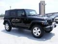 Black - Wrangler Unlimited Sahara 4x4 Photo No. 3