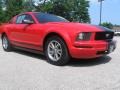 2005 Torch Red Ford Mustang V6 Premium Coupe  photo #3