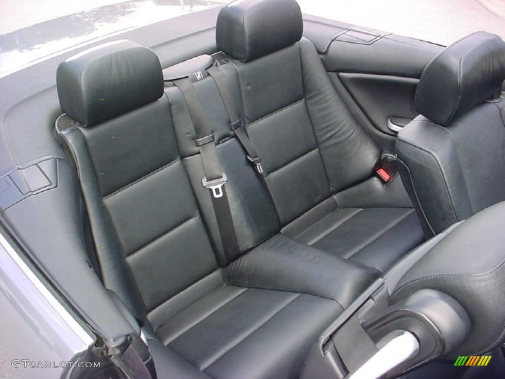 2004 3 Series 330i Convertible - Silver Grey Metallic / Black photo #15