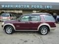 Dark Cherry Metallic - Explorer Eddie Bauer 4x4 Photo No. 1