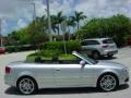 2009 Ice Silver Metallic Audi A4 2.0T Cabriolet  photo #7