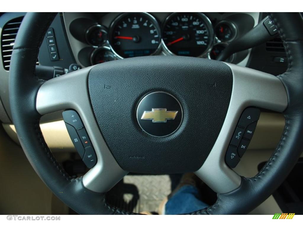 2009 Silverado 1500 LT Z71 Crew Cab 4x4 - Imperial Blue Metallic / Light Cashmere photo #19