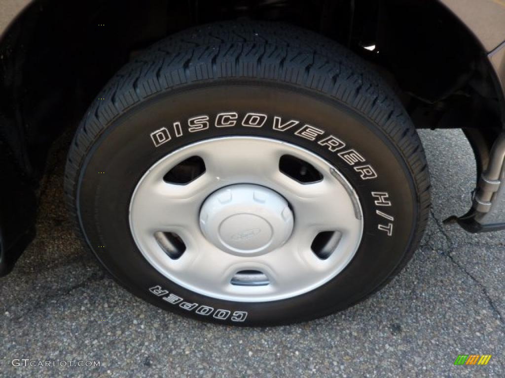 2004 F150 XL Regular Cab - Dark Shadow Grey Metallic / Dark Flint photo #9