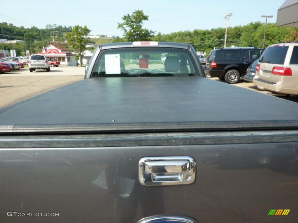 2004 F150 XL Regular Cab - Dark Shadow Grey Metallic / Dark Flint photo #15