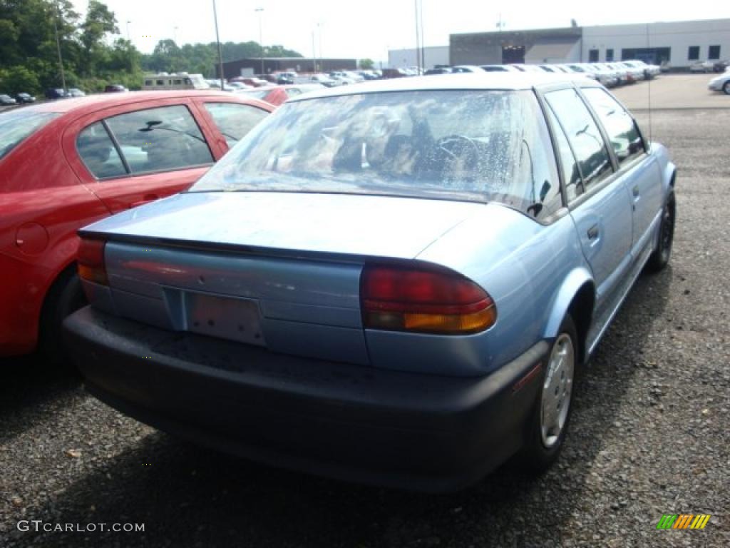 1991 S Series SL1 Sedan - Light Blue Metallic / Gray photo #2