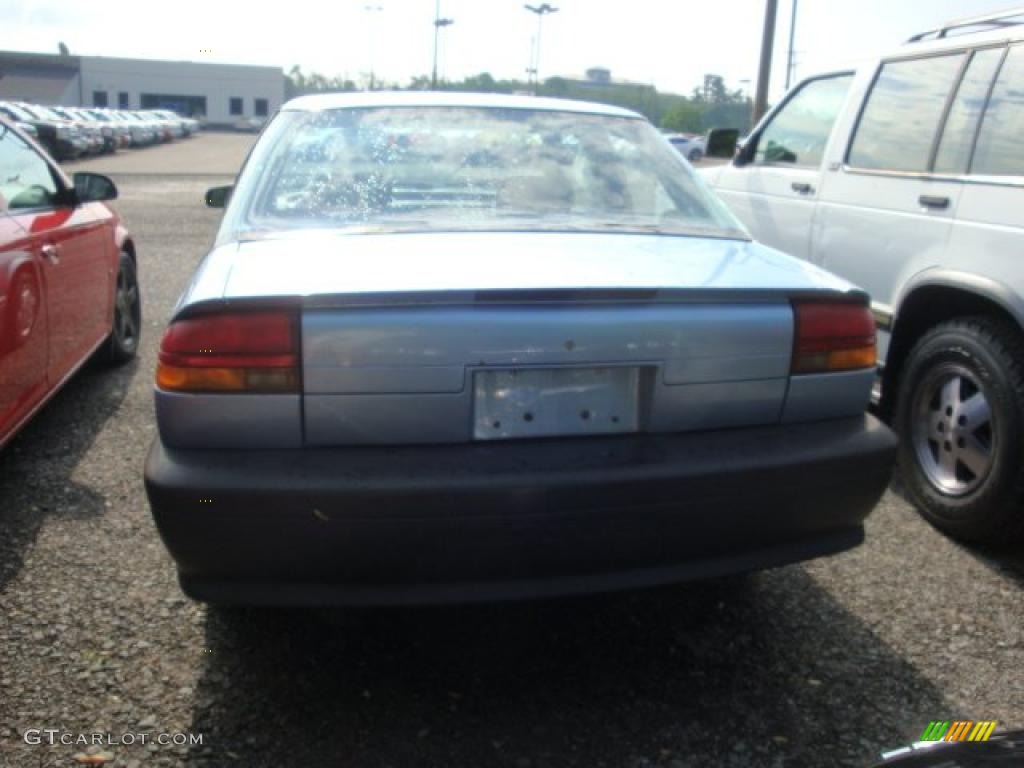 1991 S Series SL1 Sedan - Light Blue Metallic / Gray photo #3