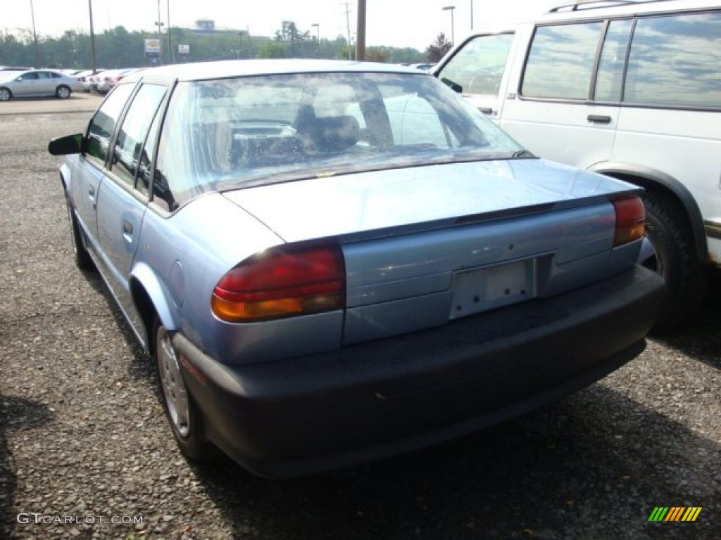 1991 S Series SL1 Sedan - Light Blue Metallic / Gray photo #4