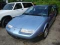 1991 Light Blue Metallic Saturn S Series SL1 Sedan  photo #5