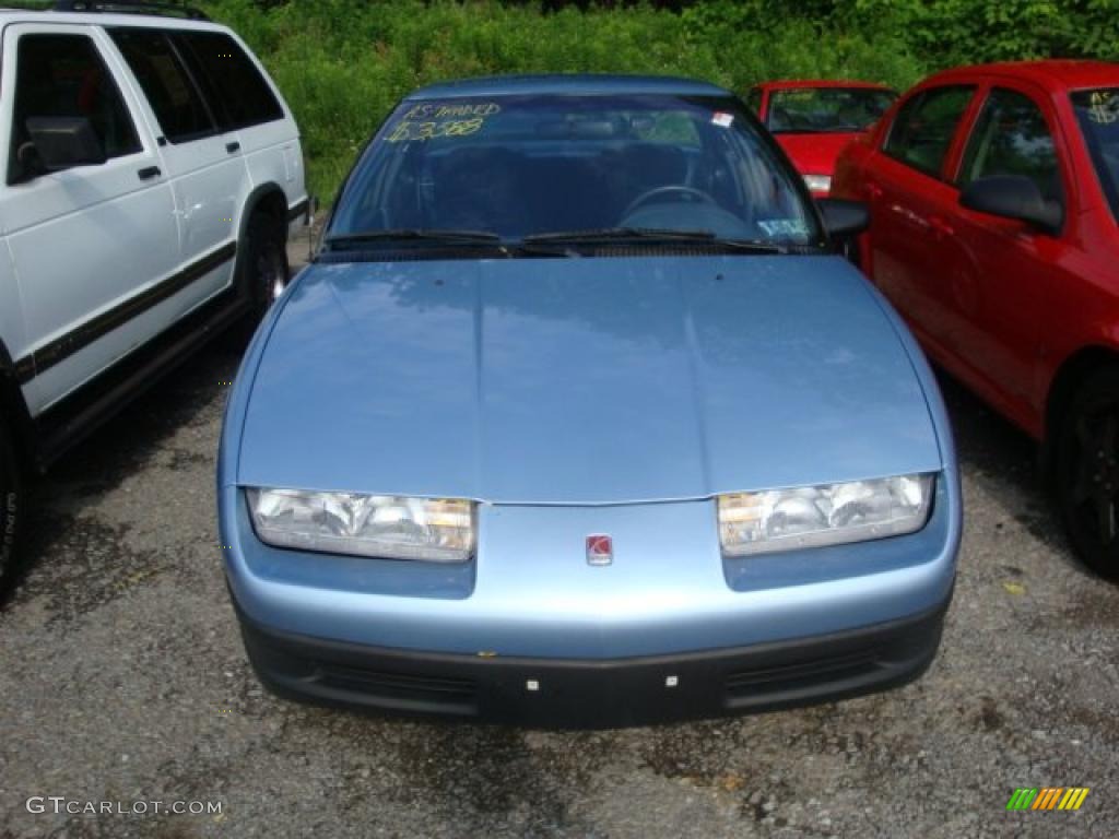 1991 S Series SL1 Sedan - Light Blue Metallic / Gray photo #6