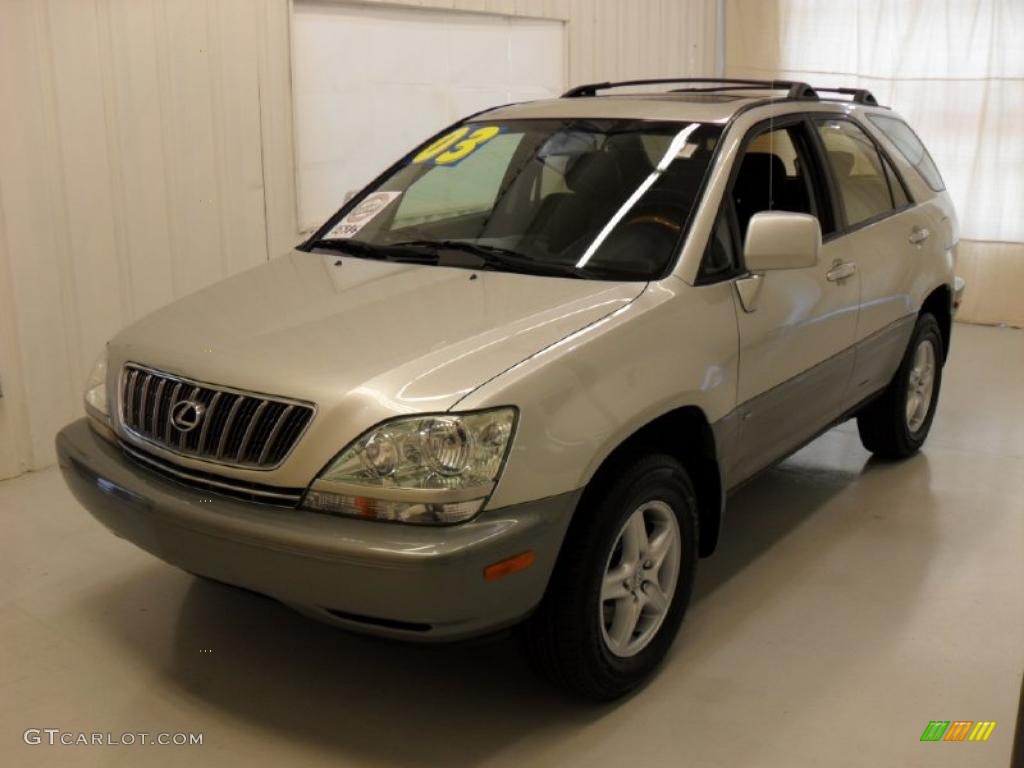 2003 RX 300 - Millenium Silver Metallic / Black photo #1