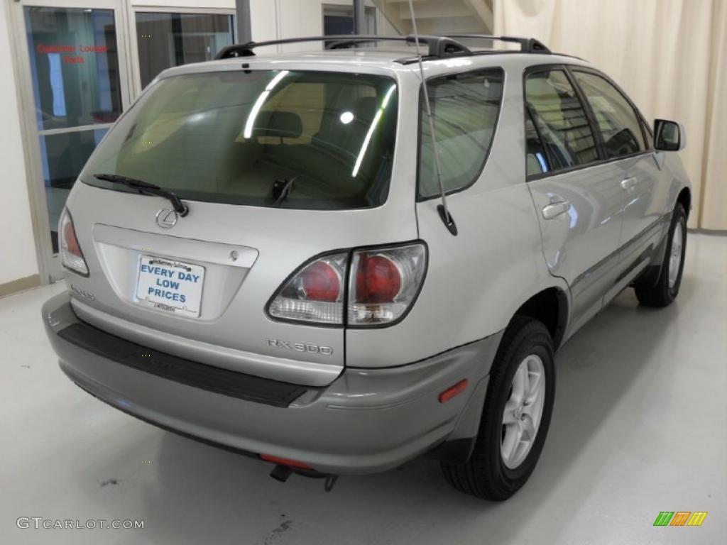 2003 RX 300 - Millenium Silver Metallic / Black photo #4