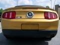 2010 Sunset Gold Metallic Ford Mustang V6 Premium Convertible  photo #6