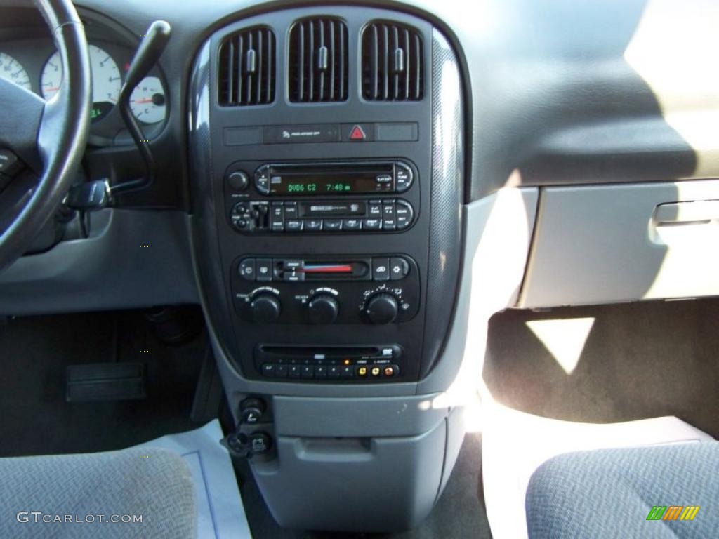 2007 Grand Caravan SXT - Marine Blue Pearl / Medium Slate Gray photo #22