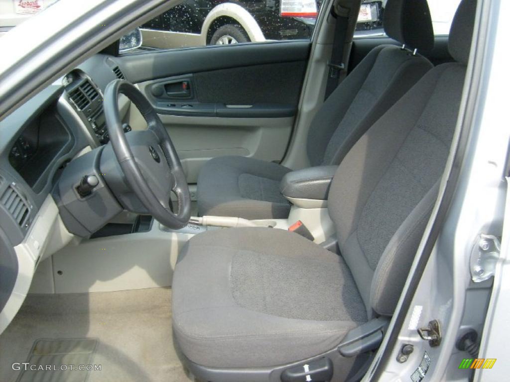 2005 Spectra 5 Wagon - Clear Silver / Gray photo #10