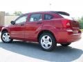 2008 Inferno Red Crystal Pearl Dodge Caliber SXT  photo #4