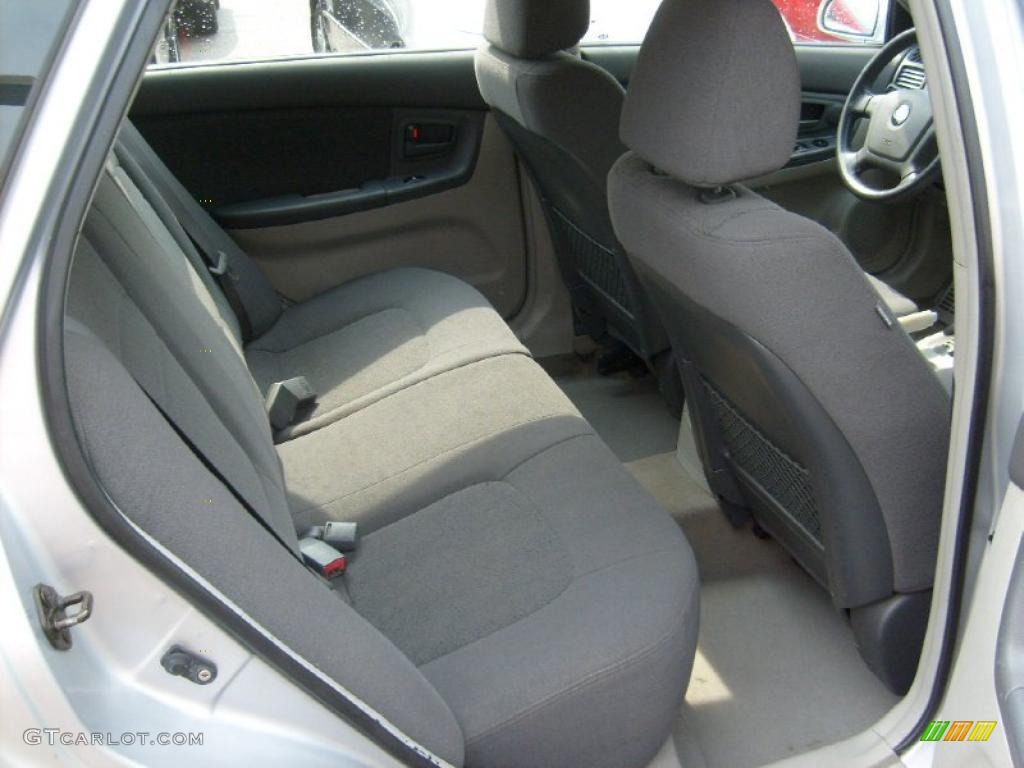 2005 Spectra 5 Wagon - Clear Silver / Gray photo #17