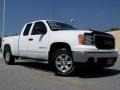 2008 Summit White GMC Sierra 1500 SLE Extended Cab 4x4  photo #1