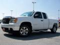 2008 Summit White GMC Sierra 1500 SLE Extended Cab 4x4  photo #5